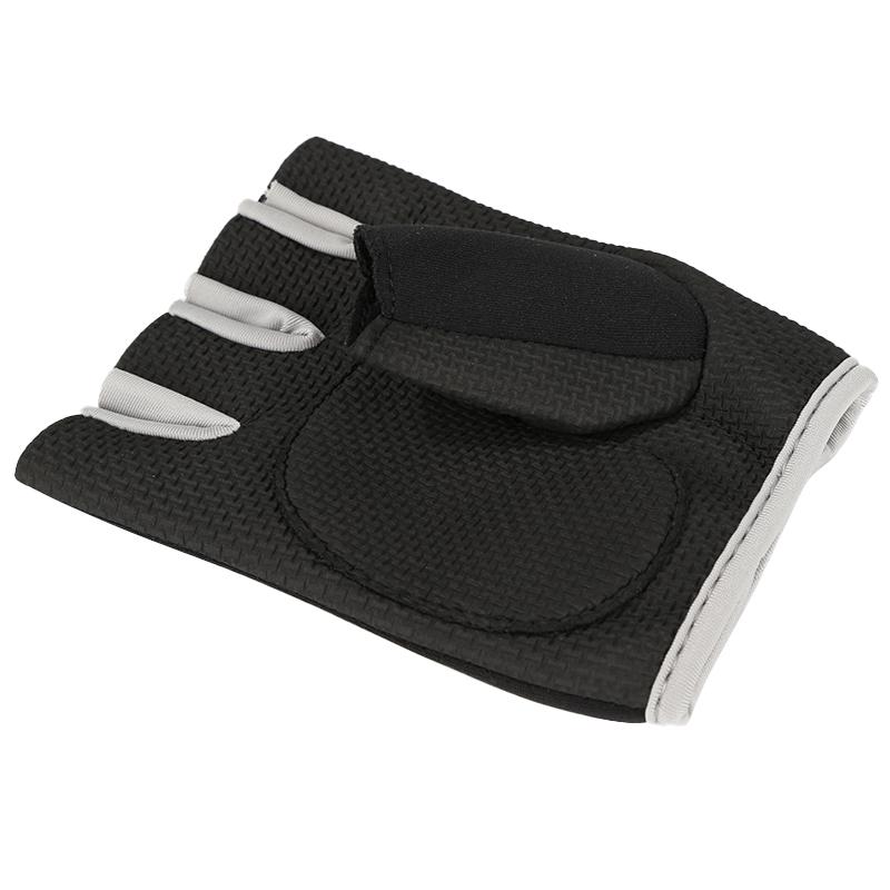 Перчатки для спортзала, противоскользящие перчатки с полупальцами для штанги, мужские и женские перчатки для тяжелой атлетики, перчатки для йоги с четырьмя пальцами