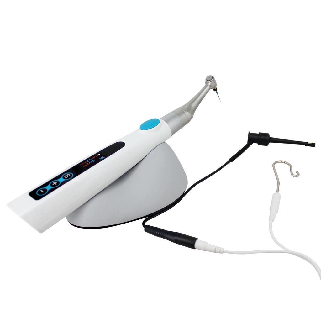 Беспроводной стоматологический светодиодный эндомотор с апекслокатором, включая 16 шт.:1 Контраугловой наконечник для эндодонтического лечения