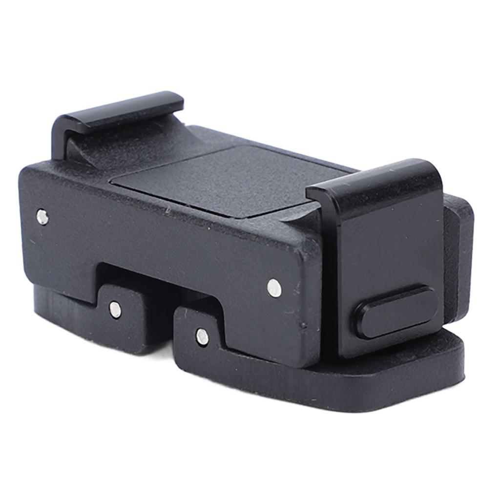 Camera Mounting Adapter 14 Thread Foldable 2 Prong Port Quick Release Adapter for OSMO Pocket 3