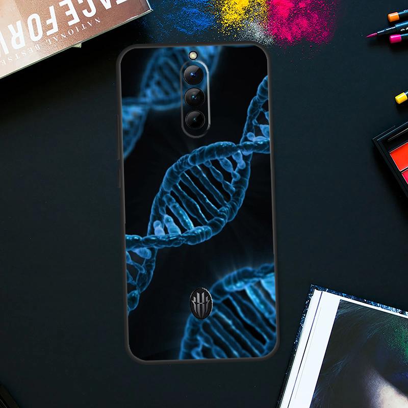 Научный Чехол для Телефона Биология ДНК для ZTE Nubia Red Magic 9 8 8S Pro Plus RedMagic 6S 7S Pro 6 7 Pro 5S 6R 5G Задняя Крышка