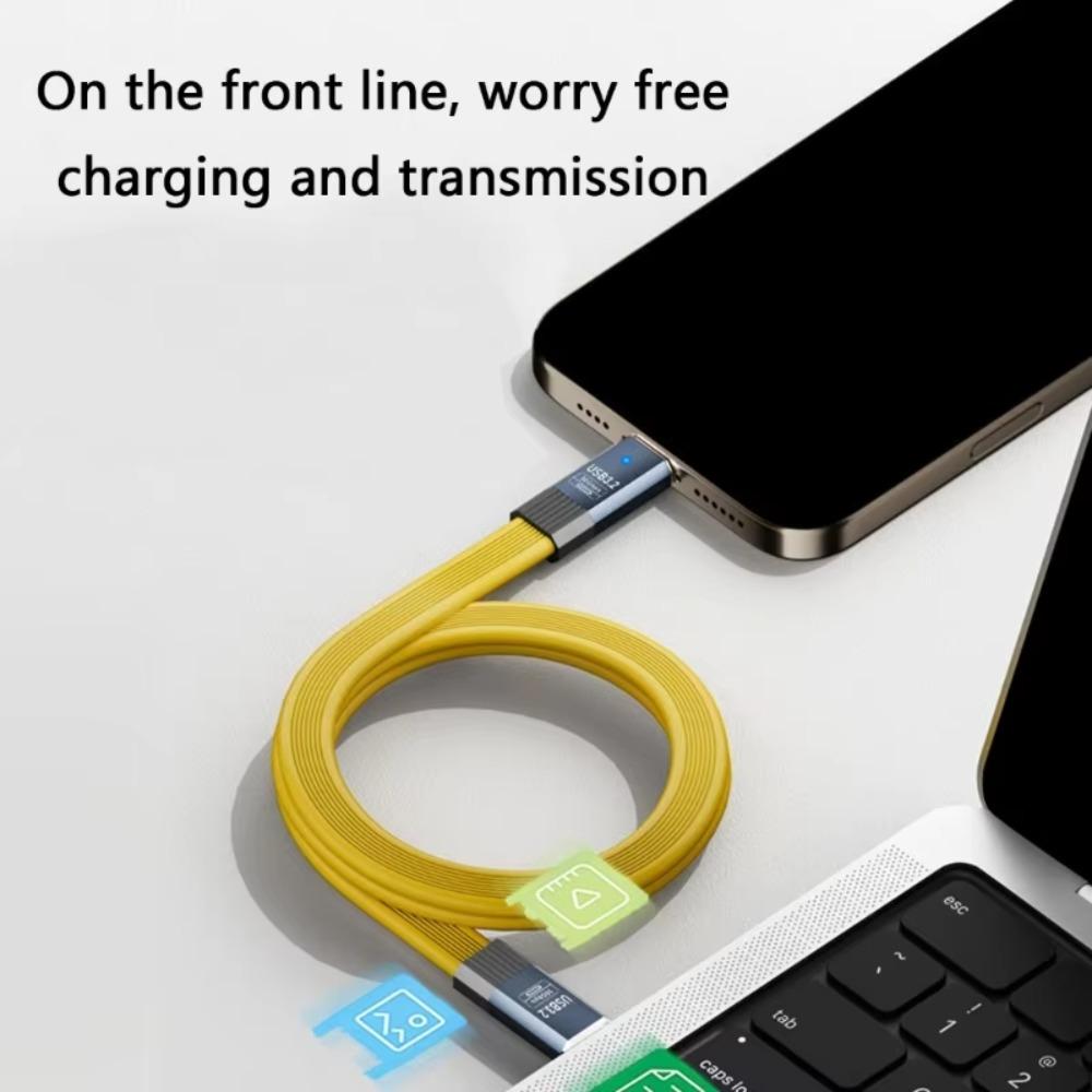 USB3.2 Gen2 10Gbps Type-A to Type-C Male to Male Cable 36W Fast Charging Data Cable for External SSD Laptop Mobile Phone Tablet