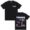 Rare Rapper Trueno Dance Taip Print T Shirts Unisex Women Hip Hop Fashion Oversized Tshirt Unisex Vintage Casual Soft Cotton Tees