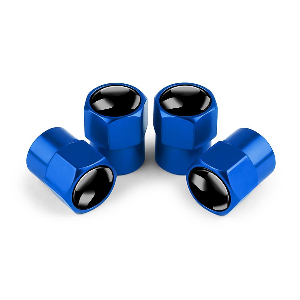 4PCS Car Tire Valve Cap Stem Cover Auto Accessories For Volkswagen Polo Sharan Golf Scirocco Touran Rline Tcross Tiguan Caddy R