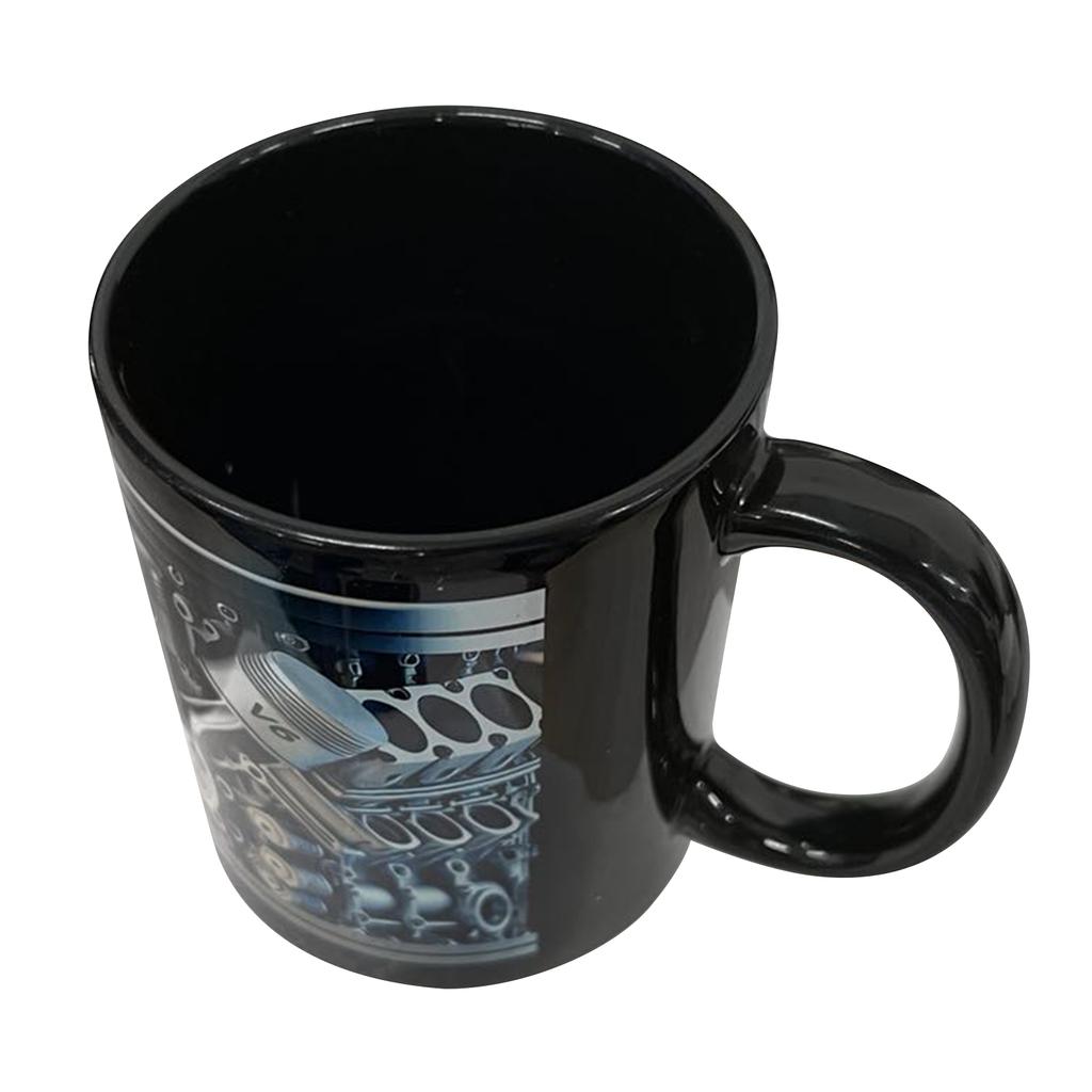 Personalized Stainless Steel Mug - V8 & V6 Engine Design, & Stylish, Perfect For Car Enthusiasts