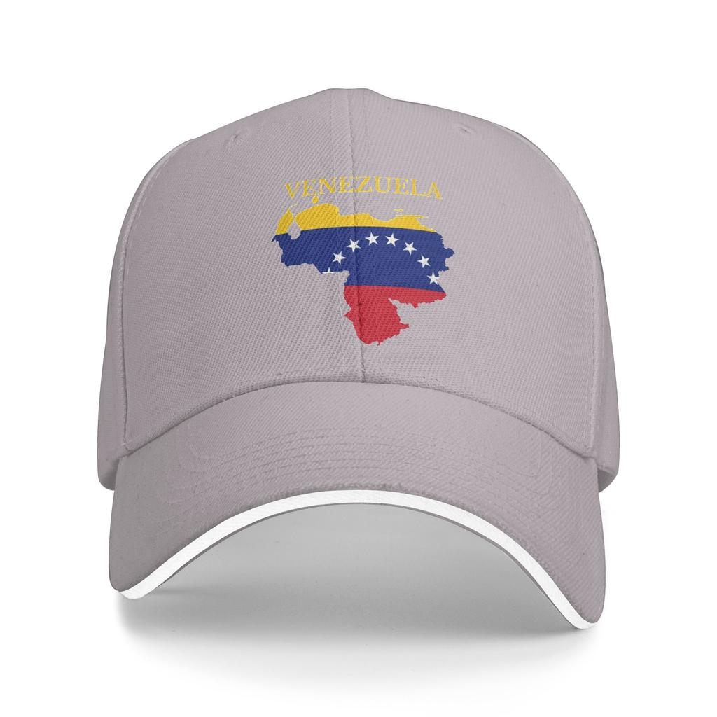 Unisex Venezuela Map Flag Venezuelan Outdoor Hat Sun Cap Casual Baseball Cap Golf Sunshade
