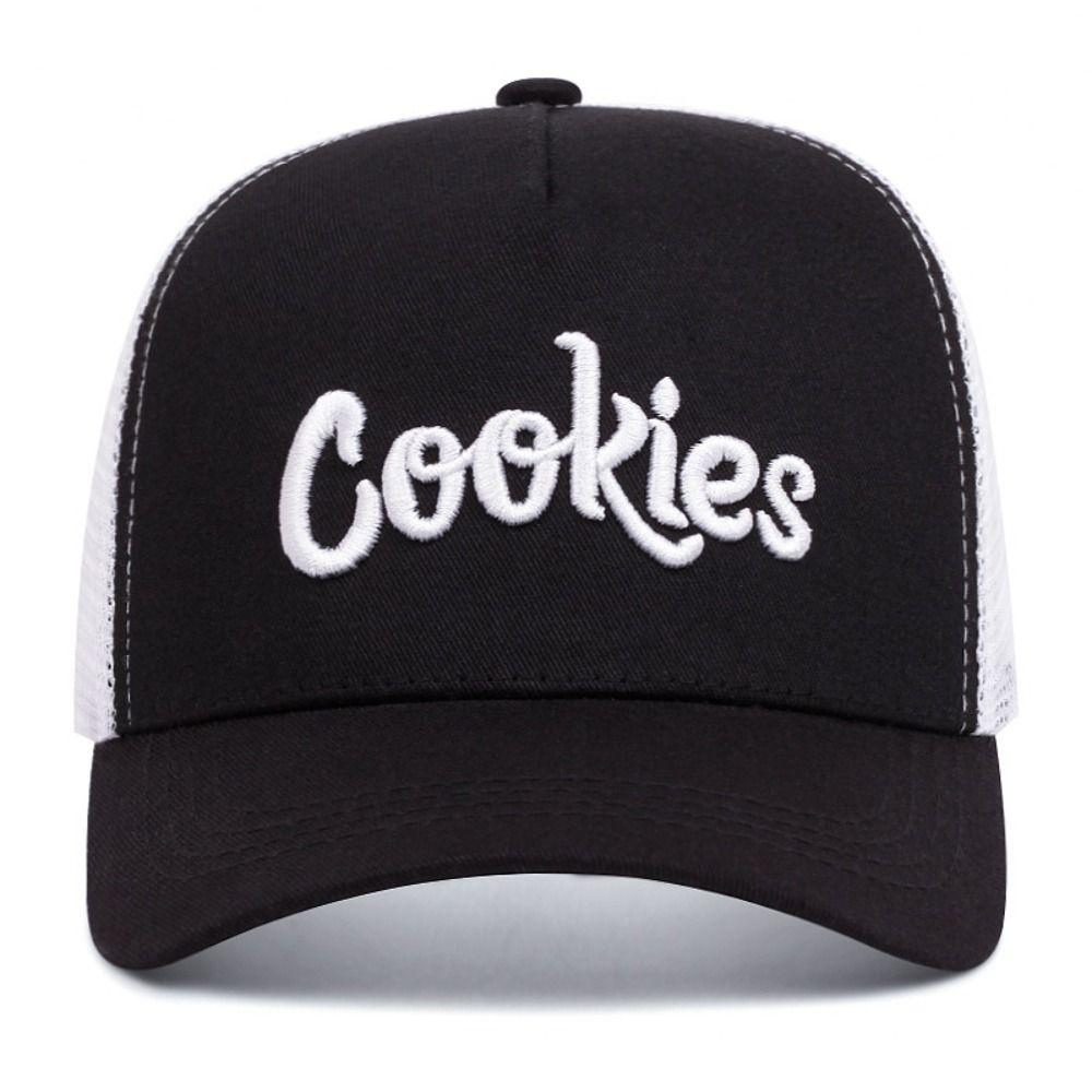 Hip-hop Cookies Embroidery Hats Adjustable Snapback Caps  Man Women Outdoor Sports