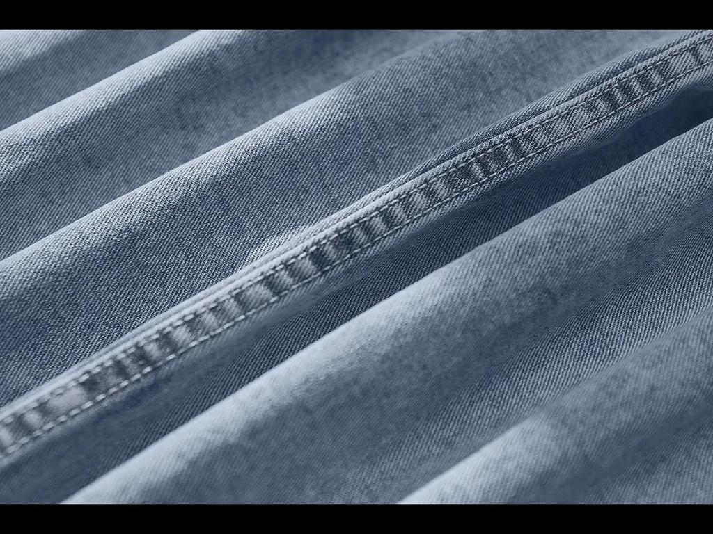 Летняя женская джинсовая юбка средней длины с высокой талией и разрезом сбоку, 2022 г.