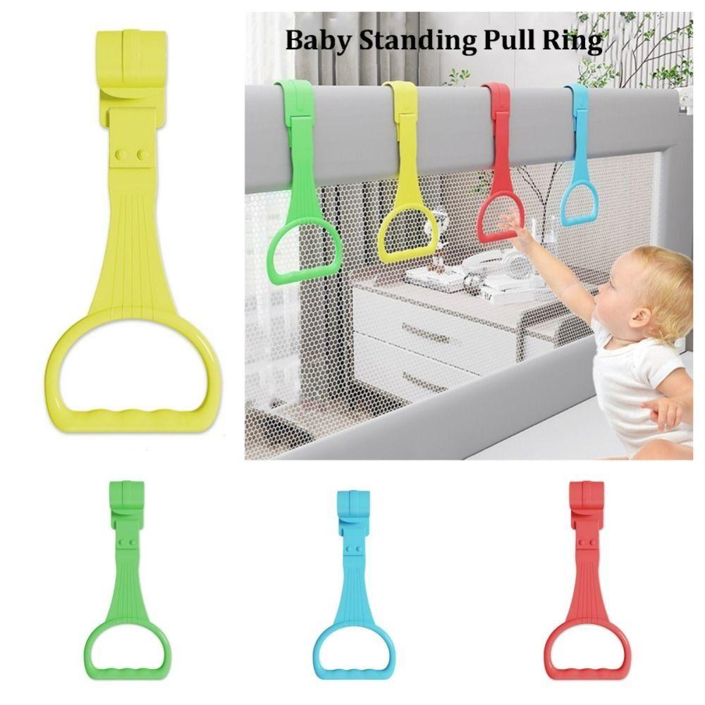 Light Weight Pull Ring Plastic Stroller Hook Portable Baby Crib Ring Playpen