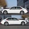 Автомобильная наклейка Трехцветная полоса   Гоночный автомобиль Боковая наклейка на кузов для всех автомобилей Наклейка