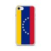 Coque iPhone - Multicolore - Drapeau Venezuela - Souple - Compatible iPhone SE 2020 - Vertical