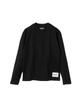 Jil Sander Long Sleeve J40GC0002J45048 Women's T-Shirt, Black, (Used)