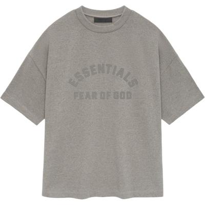 Футболка Essentials Heavy с короткими рукавами, серые мужские топы Хизер 125SU242001F