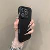 Мягкий Резиновый Силиконовый Гелевый Чехол Конфетного Цвета для iPhone 16 15 14 Plus 13 12 11 Pro Max Ударопрочный ТПУ Бампер Простой Однотонный Чехол