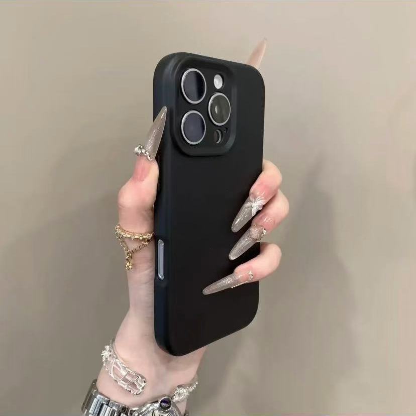 Мягкий Резиновый Силиконовый Гелевый Чехол Конфетного Цвета для iPhone 16 15 14 Plus 13 12 11 Pro Max Ударопрочный ТПУ Бампер Простой Однотонный Чехол
