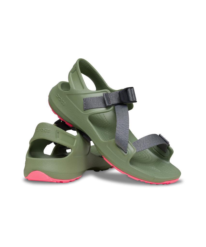 Сандалии Crocs Quick Trail - Хаки / Розовый Взрыв / 212711-2Cp