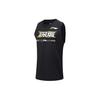Футболка мужская без рукавов с принтом Li Ning Elite Series 23-24 сезона Shenzhen Marco Polo Team, однотонная, удобная, черная AVST159-1