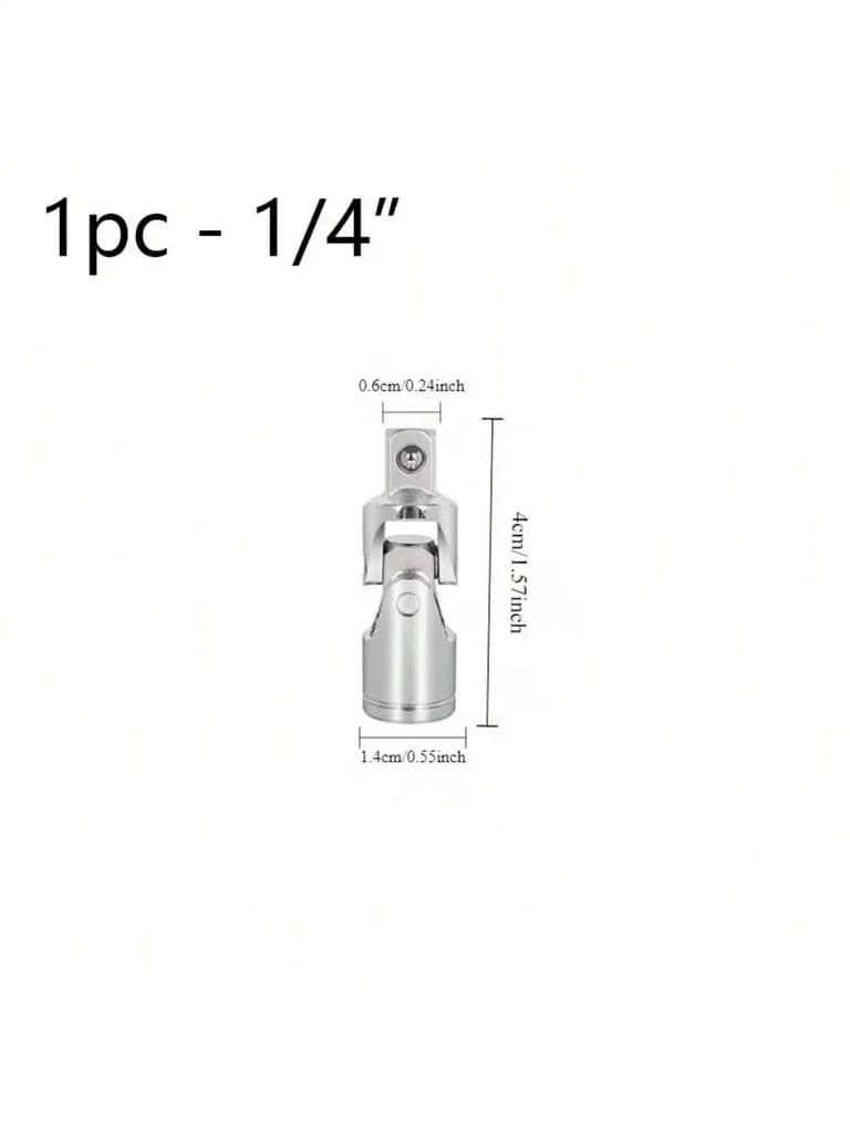 Impact Universal Joint Swivel Socket Set Professional Swivel Socket Adapter 3/8inch 1/2inch 1/4inch 360° Rotatable Joint Socket