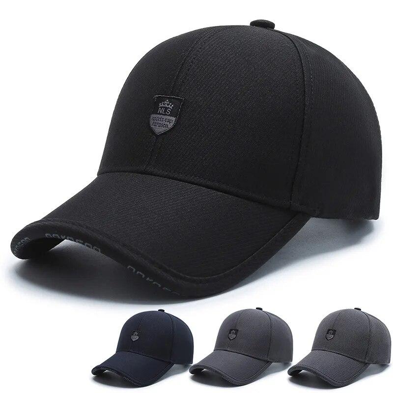 Spring Autumn New Fashion Baseball Cap for Middle-Aged Men Dad Sunshade Hat Versatile Outdoor Cap
