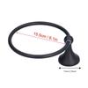Black Towel Ring Stainless Steel Towel Rack Hand Towel Holder  Bathroom Kitchen Washroom