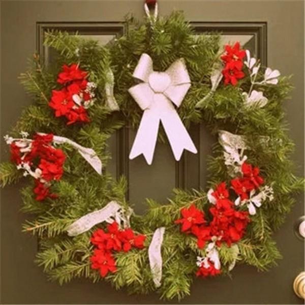 5D DIY Алмазная картина Венок Санта-Клаус Медведь Рождественская вышивка Картина Домашний декор Алмазный художественный подарок Decoracion