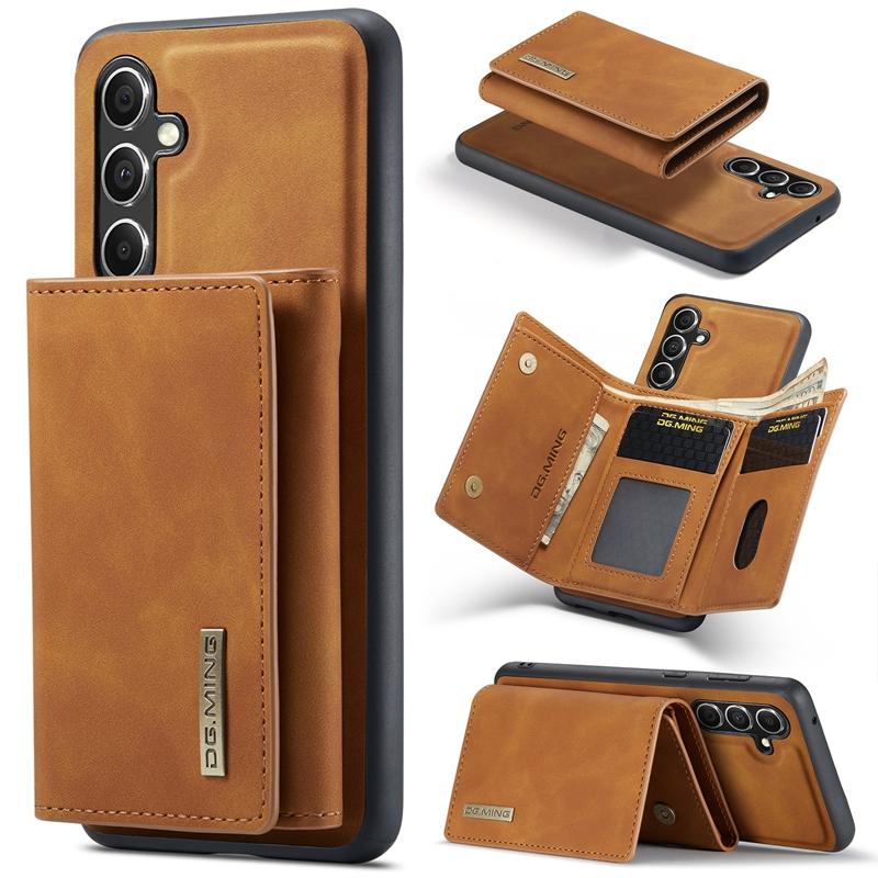 For One Plus 12 Detachable 2 in 1 Leather case Pouch Bag, Shockproof Card Pockets case for Galaxy A53 A54 A55 S21FE