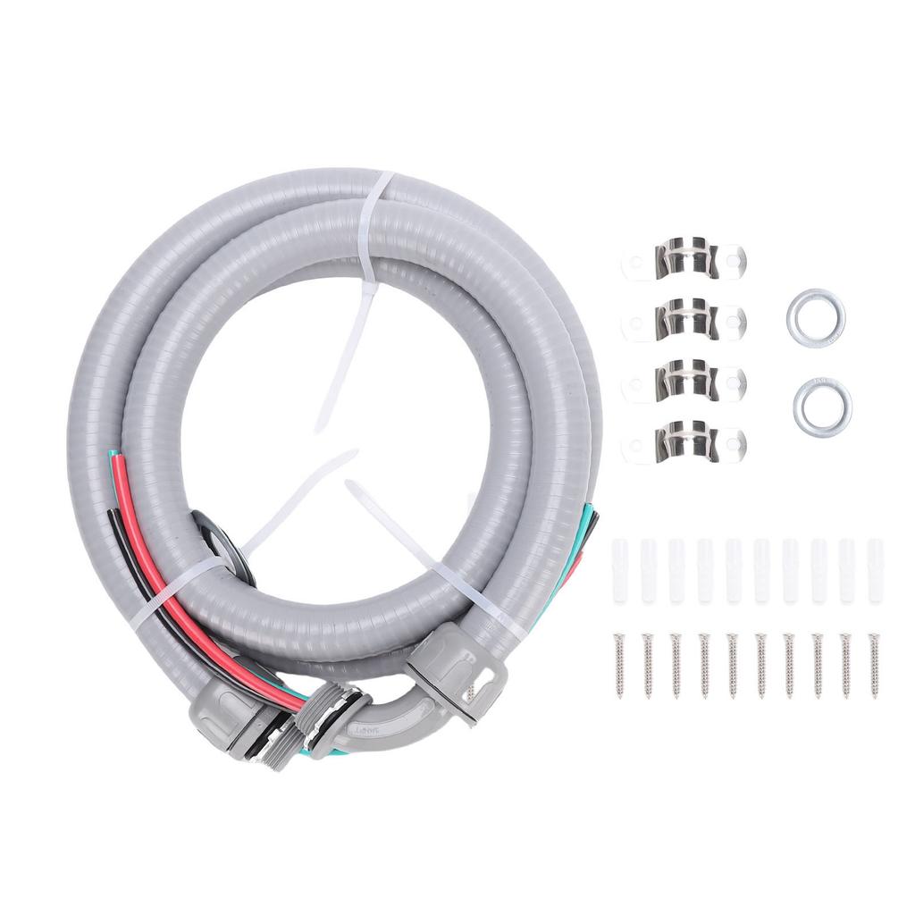 Сборка силового жгута 3/4 дюйма, 6 футов, неметаллическая, герметичная, гибкая, электрическая трубка с проводом для малых сплит-систем