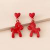 Fashion Jewelry Chinese Style Pony Earrings Heart Star Horse Drop Earrings  Gift
