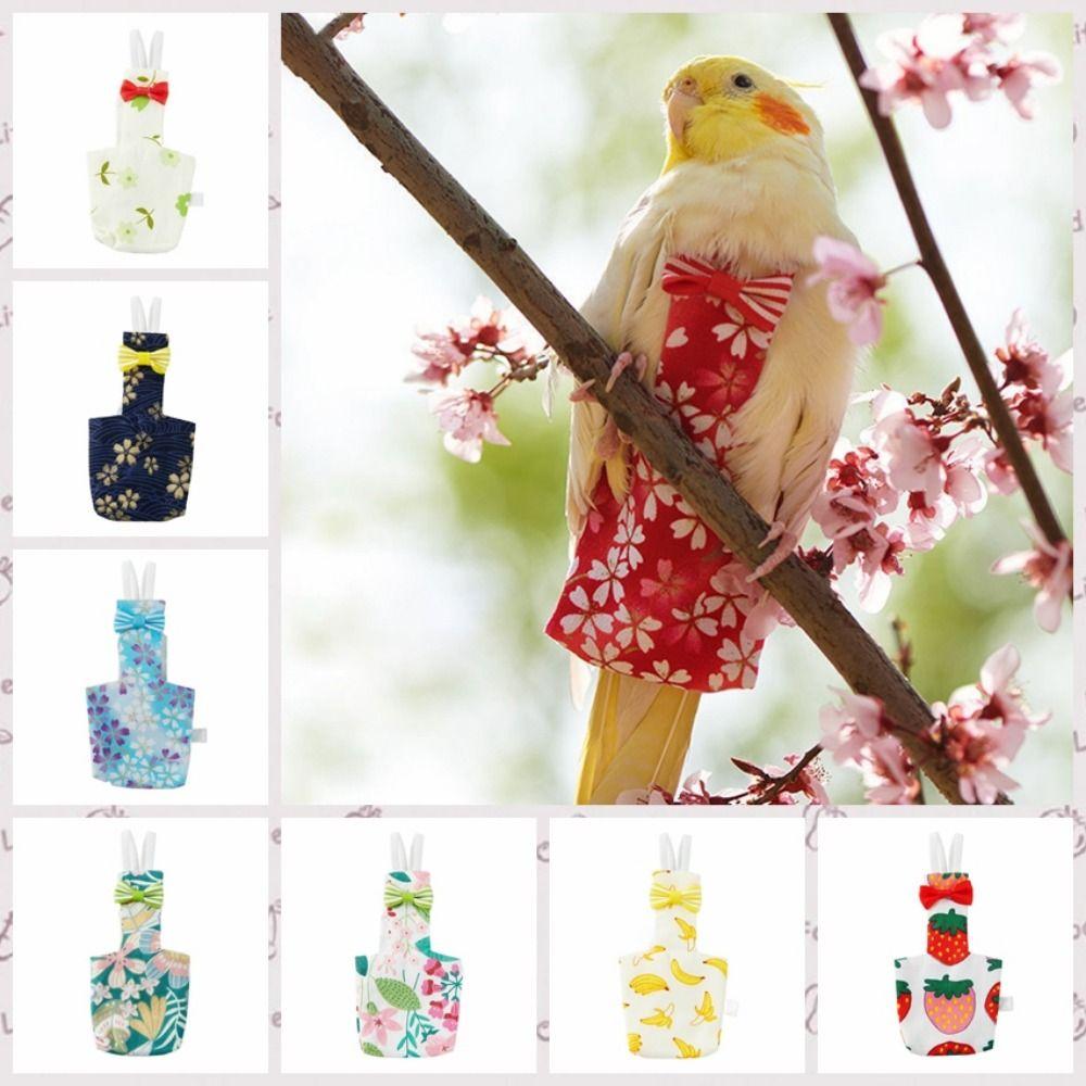 Дышащий подгузник для попугаев, эластичный ремешок, подгузник для птиц, одежда для волнистых попугаев, какаду, попугай