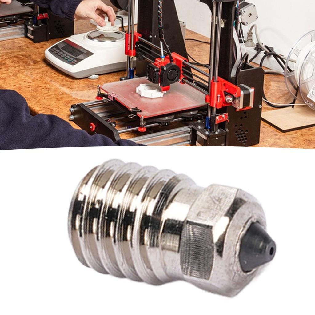 3 шт. Сопла для экструдера Hotend Высокопрочные Закаленные стальные сопла Замена для 3D-принтера