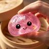 Сквиш-пельмень со световой функцией в Mystery Box. Мягкая игрушка-сжималка для снятия стресса, сенсорная игрушка для детей и взрослых. Коллекционная.