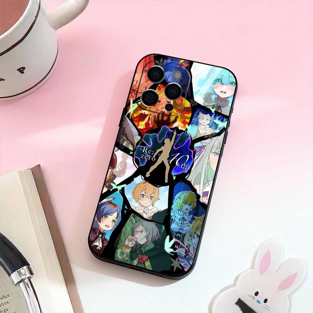 Чехол для телефона Re Z-ZERO Starting Life in Another World для iPhone 17,16,15,14,13,12,11 Plus,Pro,Max,XS Силиконовый Мягкий Чехол