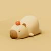 L59 Adorable Capybara Desk Lamp Soft Silicone Color Changing Night Light with Timer