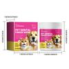 Салфетки для чистки зубов YEGBONG, 50 шт., салфетки для чистки зубов собак и кошек, уменьшают зубной налет и освежают дыхание