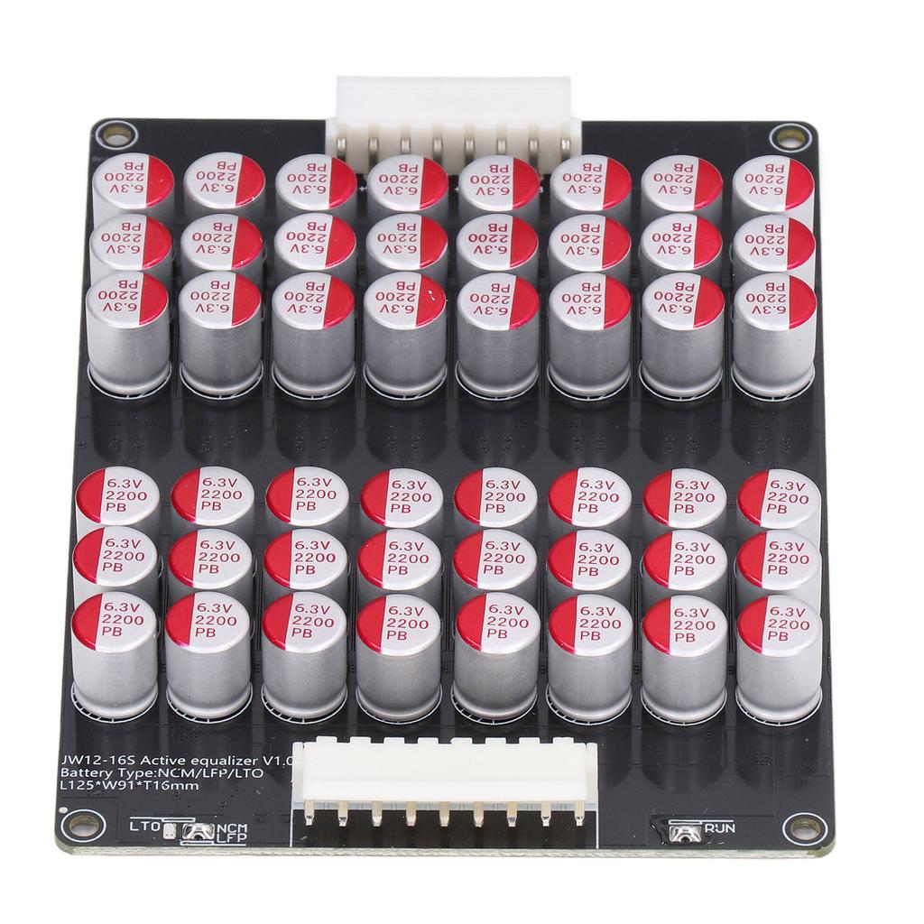 Lithium Battery Balance Board 12‑16S Universal Active Equalizer Module for LTO LPO LFP 1.8V‑4.5V