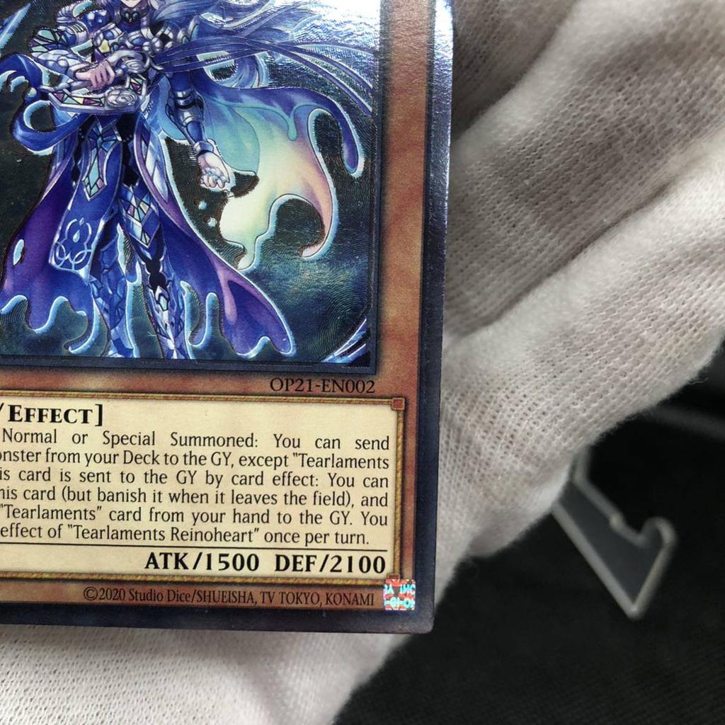 Yu-Gi-Oh! Английская версия Tiaraments Raynoheart Ультимейт Редкий (Северная Америка) OP21-EN002 2