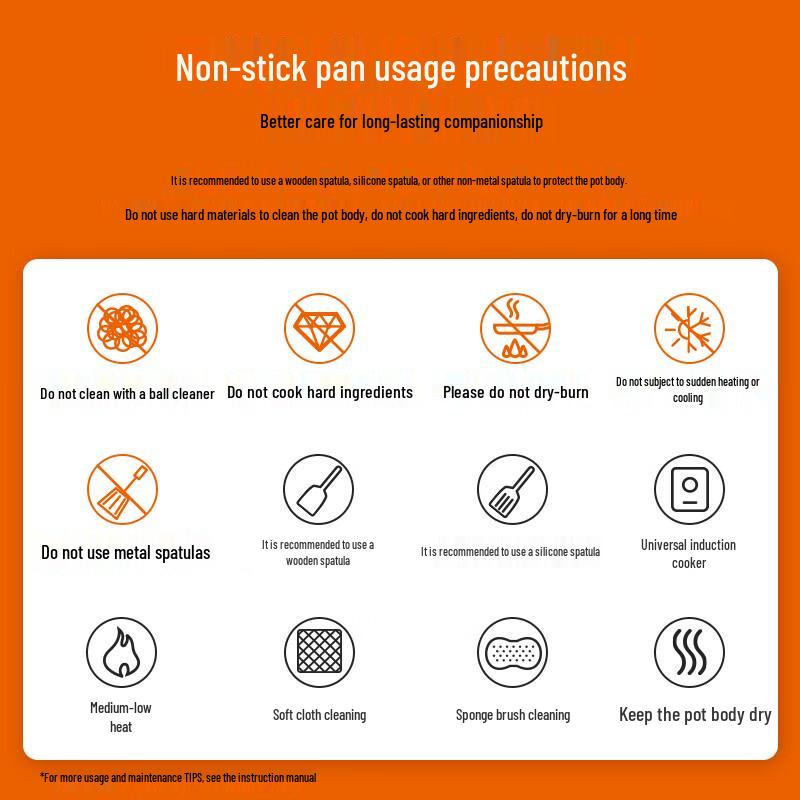 SUPOR 32cm Non-stick Flat Bottom Wok