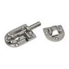60/90/100MM 316 Marine Stainless Steel Boat Door Lock Latch Slide Bolt Clasp Heavy Duty Slide Barrel Bolt for Marine Boat Window/Door/Hatch/Cabinet