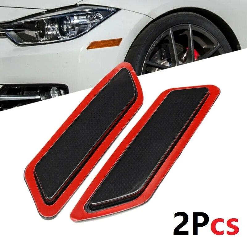 2PCS Smoke Car Front Bumper Reflectors Fit For BMW 3 Series F30 2013-2015 Front Bumper Side Marker Reflector Lights
