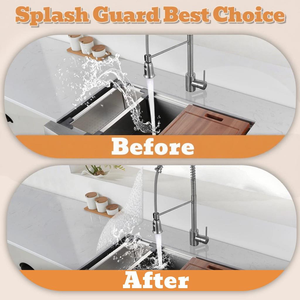 Комплект защиты от брызг для душа, водонепроницаемый, простая установка, большие бортики для ванны, самоклеящиеся угловые бортики для душа, чтобы удержать воду в душе или ванне