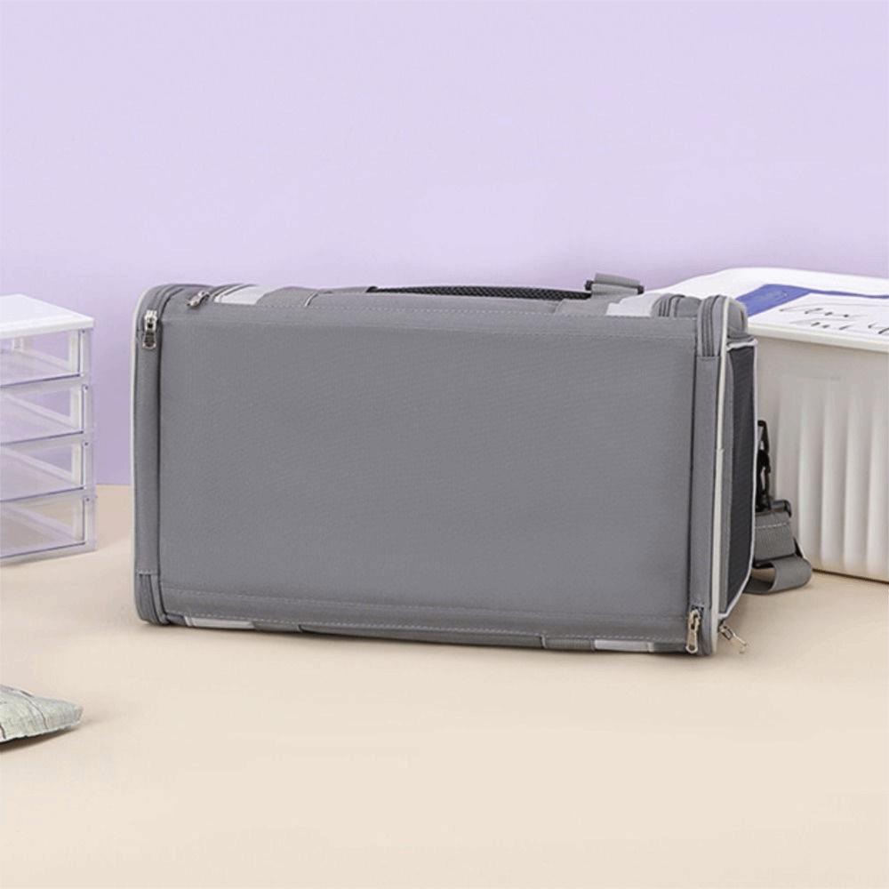 Складная дорожная сумка для питомцев, большая вместимость, сумка-переноска для питомцев, кошачья сумка-тоут для прогулок, для походов