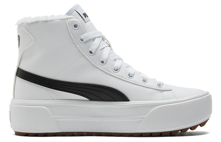 Puma Женские Kaia Mid 'Мех - Белый Черный'