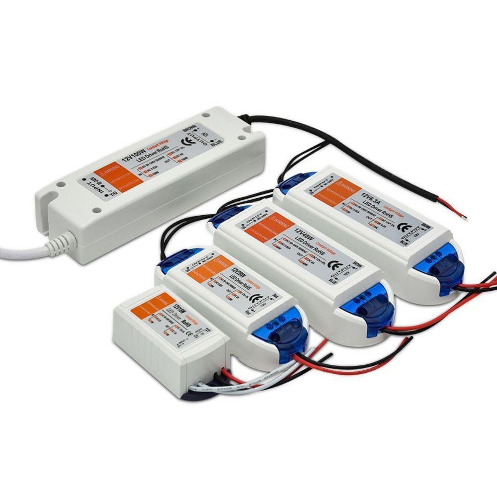 18W28W48W72W100W Driver Power Supply DC12V Led Driver Creative Lighting Transformer Switch
