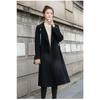 Medium and Long Small Woolen Coat Women's Autumn and Winter Clothing New Trendy Loose Coat