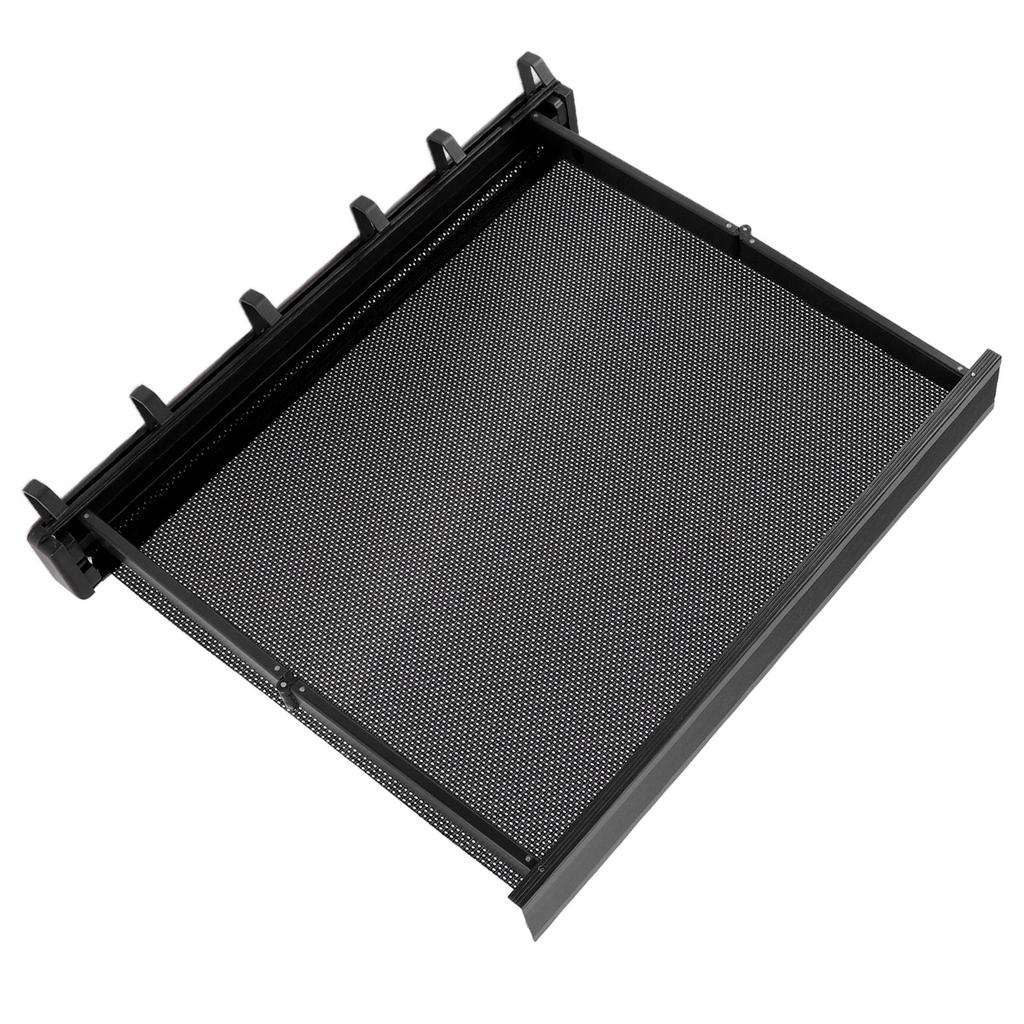 Выдвижная сушилка для белья с шаблоном для настенного крепления, сетчатая дышащая платформа, алюминиевая прачечная