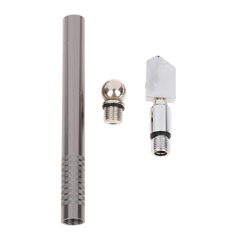 Professional Oil Feed Glass Cutter Diamond Antislip Metal Handle Cutting Tools