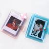 Transparent Glitter Jelly Color Binders Albums Photo Album Card Holder Card Stock Mini Photo Album