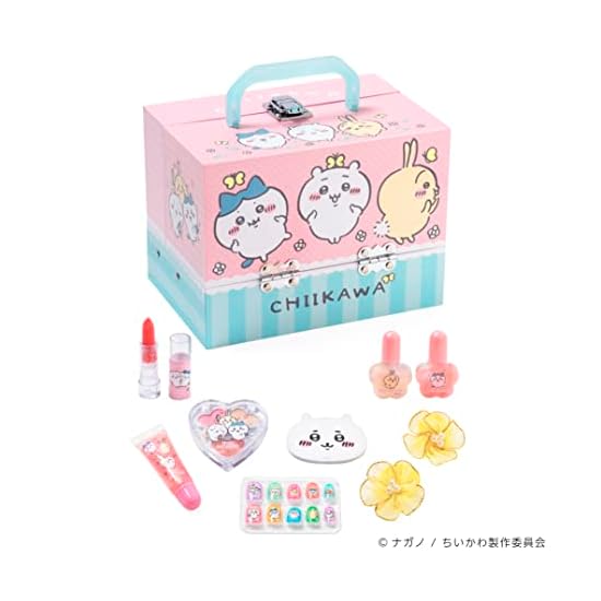 Race Chiikawa Vanity Makeup Box, Ages 6+, Cosmetics & Accessories 241024