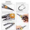 Рыболовные плоскогубцы Ножницы Экстрактор крючков Устойчивый к соленой воде Мультитул Портативный Захват для губ рыбы Лед