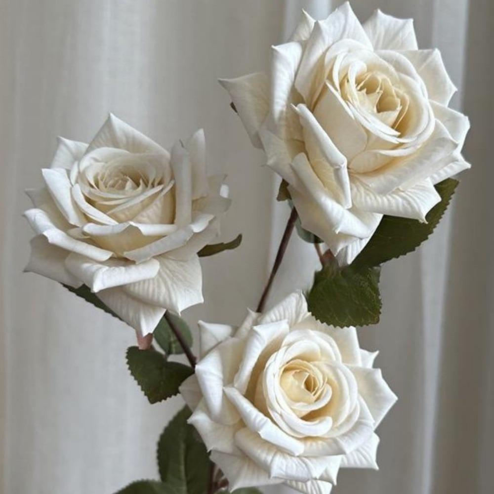 6 шт. искусственных цветов розы цвета мокко, реалистичный стебель, искусственная шелковая роза, 67 см, букет для самостоятельного оформления свадьбы, домашнего декора, центрального украшения отеля, Дня святого Валентина, Дня матери