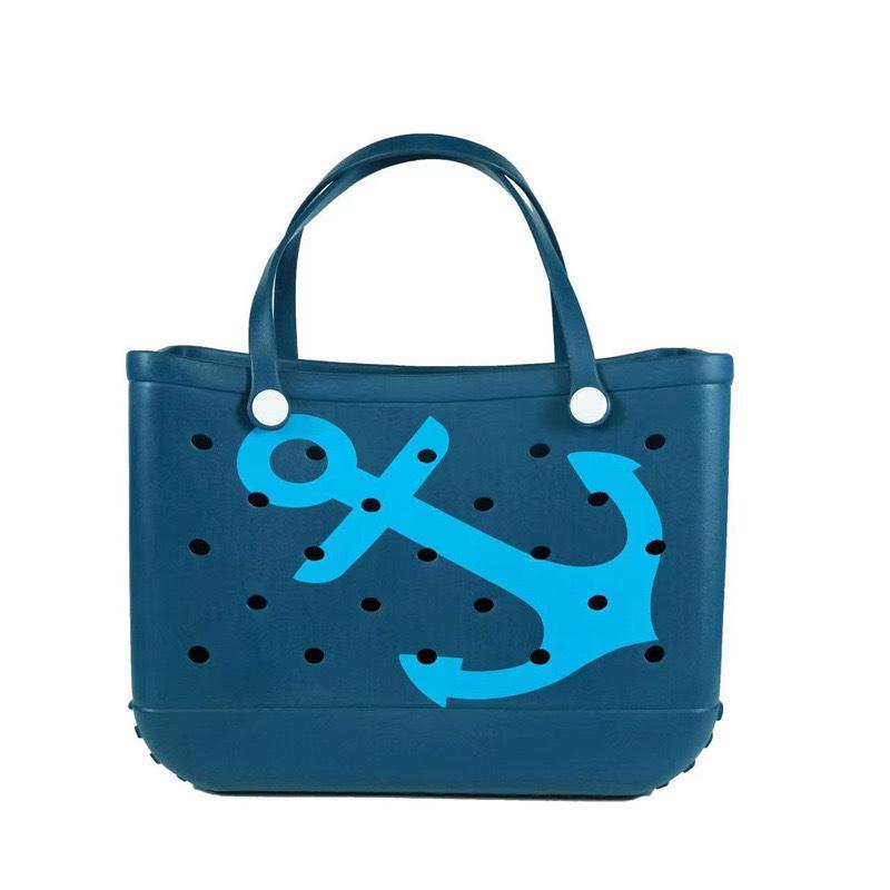 European & American EVA Beach Tote: Versatile Handbag, Pet Carrier & Storage Basket